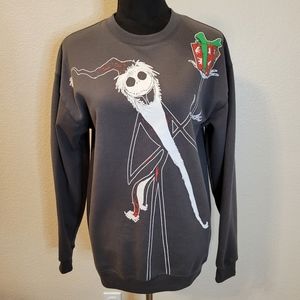 Tim Burtons The Nightmare Before Christmas. Official Disney sweatshirt. Adult S